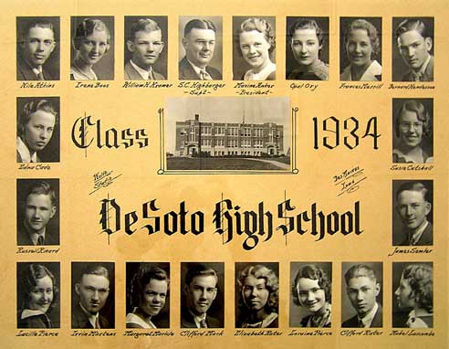 ADM Alumni - De Soto Graduates 1934