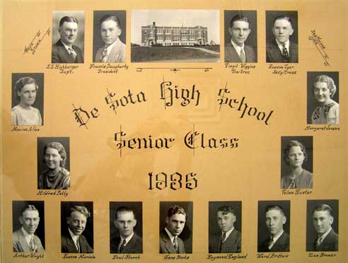 ADM Alumni - De Soto Graduate 1935