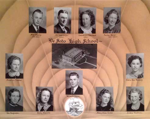 De Soto Graduates of 1940