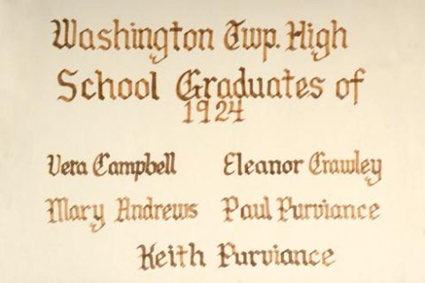Washington Township Composite 1924