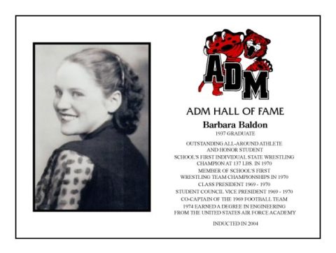 ADM Alumni Hall of Fame - Barbara Baldon