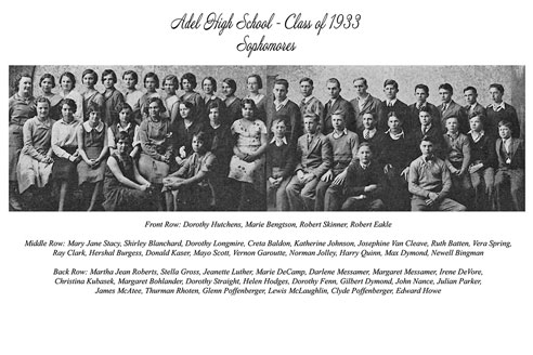 Adel Class Composite of 1933