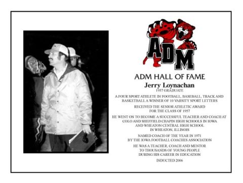 ADM Alumni Hall of Fame - Jerry Loynachan