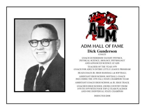 ADM Alumni Hall of Fame - Dick Gunderson