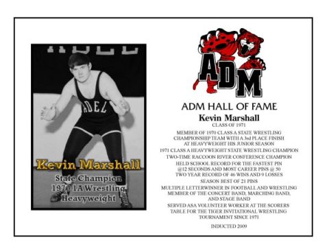 ADM Alumni Hall of Fame - Kevin Marshall