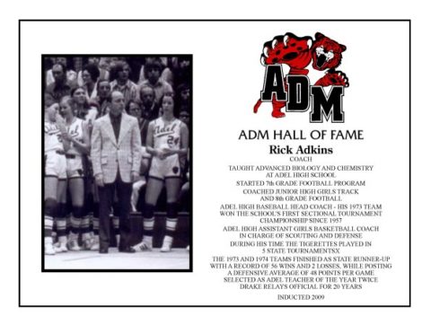 ADM Alumni Hall of Fame - Rick Adkins
