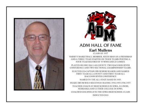 ADM Alumni Hall of Fame - Earl Mullens