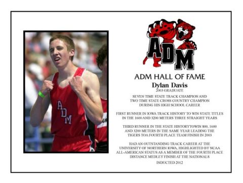 ADM Alumni Hall of Fame - Dylan Davis