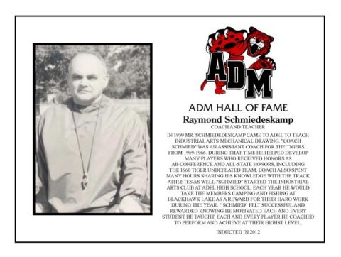 ADM Alumni Hall of Fame - Raymond Schmiedeskamp