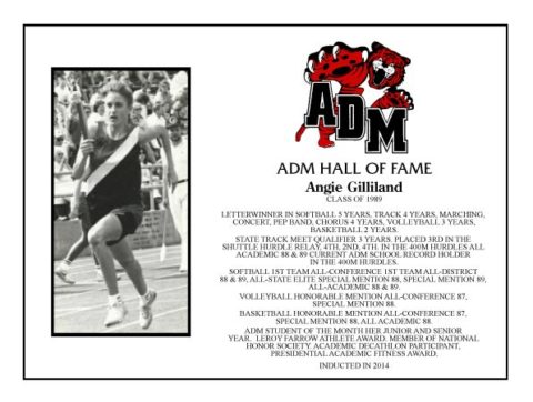 ADM Alumni Hall of Fame - Angie Gilliland