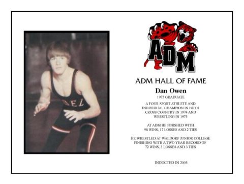 ADM Alumni Hall of Fame - Dan Owen