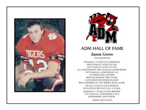 ADM Alumni Hall of Fame - Jason Grove
