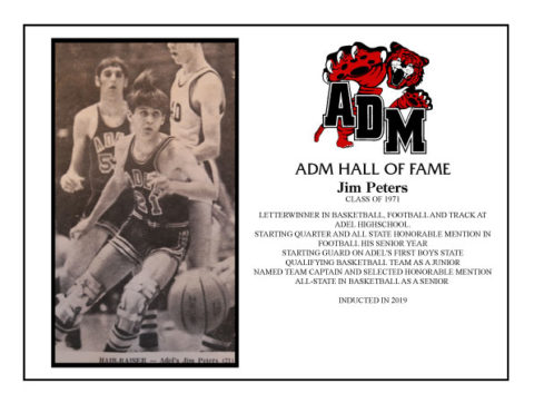 ADM Alumni Hall of Fame - Jim Peters
