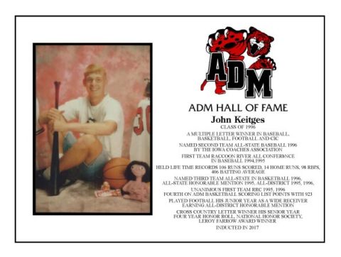 ADM Alumni Hall of Fame - John Keitges