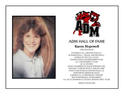 ADM Alumni Hall of Fame - Karen Hopewell