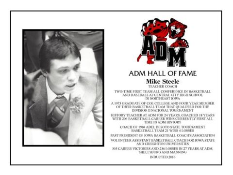 ADM Alumni Hall of Fame - Mike Steele