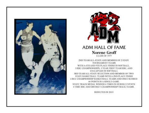 ADM Alumni Hall of Fame - Norene Groff