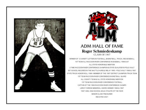 ADM Alumni Hall of Fame - Roger Schmiedeskamp