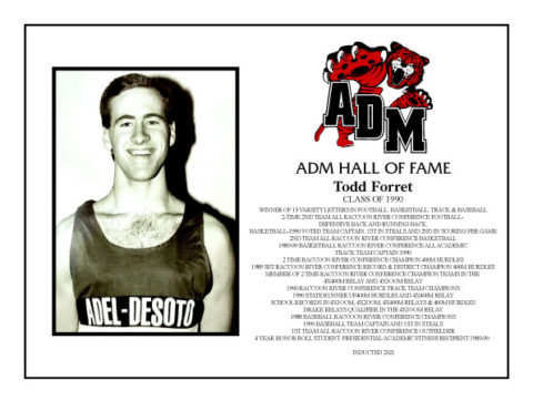 ADM Alumni Hall of Fame - Todd Forret