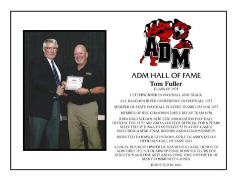 ADM Alumni Hall of Fame - Tom Fuller
